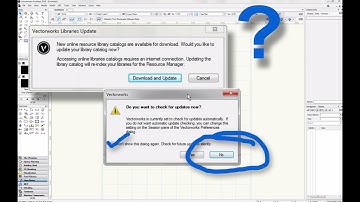 Vectorworks 2019 Libraries Update disable PopUP
