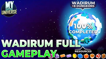 My Little Universe PC WADIRUM Planet Full Gameplay
