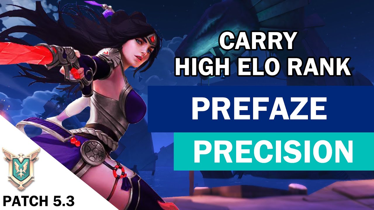 High Elo Rank Carry prefaze Lian Competitive (Master) PRECISION
