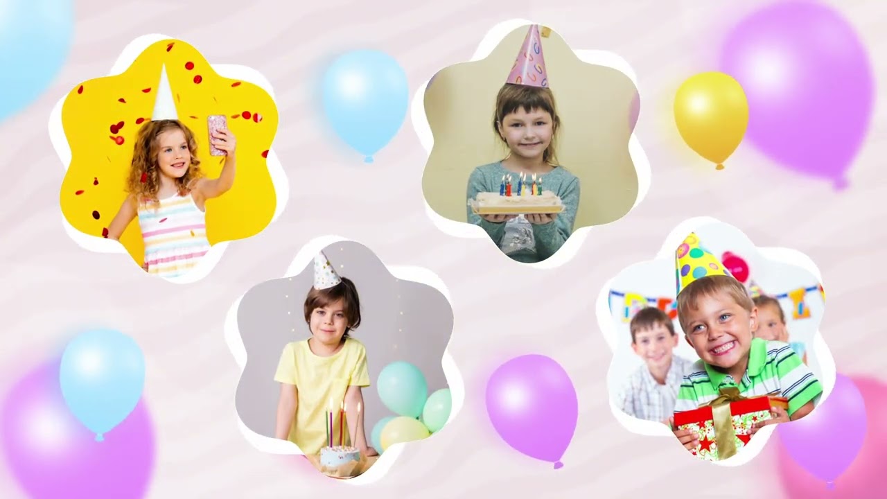 Happy Birthday Alisa Postel Color Design - Openers | After Effect Template