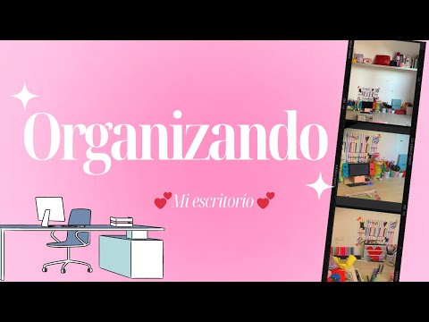 TIPS PARA ORGANIZAR TU ESCRITORIO👀 ||a@_ShannonRuiz_🩷+ PRIMER VÍDEO 😼👊🏼😱