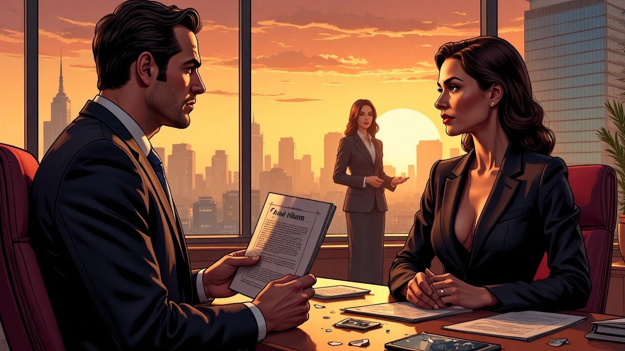 Le ofrecí el divorcio a mi esposa directora general, pero ella se negó… y me ofreció romper mi