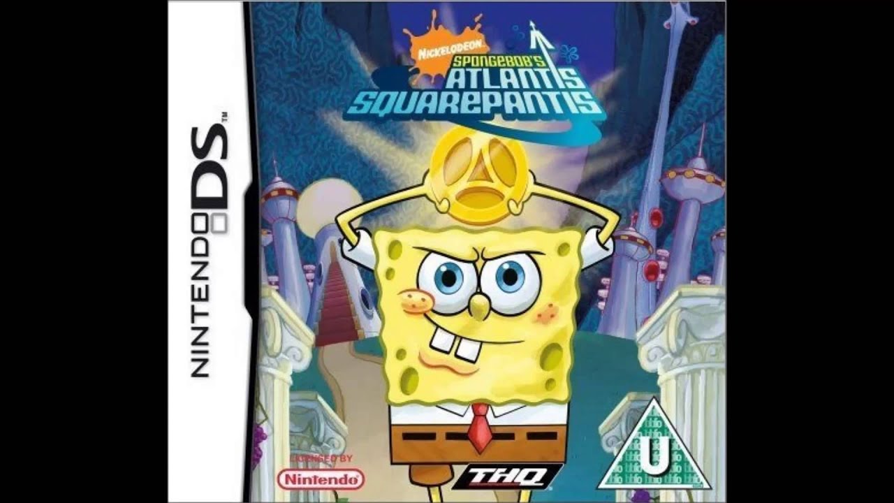  Spongebob s Atlantis Squarepantis Nintendo DS Squidward 