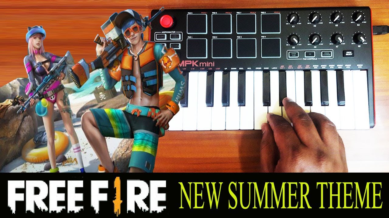 Free Fire New Summer BattleGround Theme By Raj Bharath