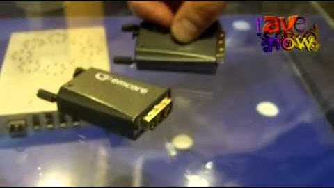 InfoComm 2011: Opticomm-Emcore Shows Off Its Mini DVI Extenders