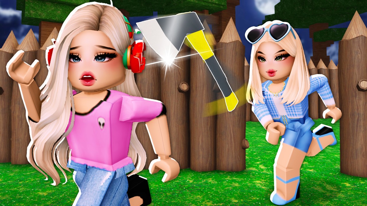 Mean Sister Kicked Me Out In 99 Nights In The Forest!