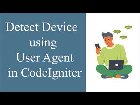 Detect Devices using User Agent in CodeIgniter