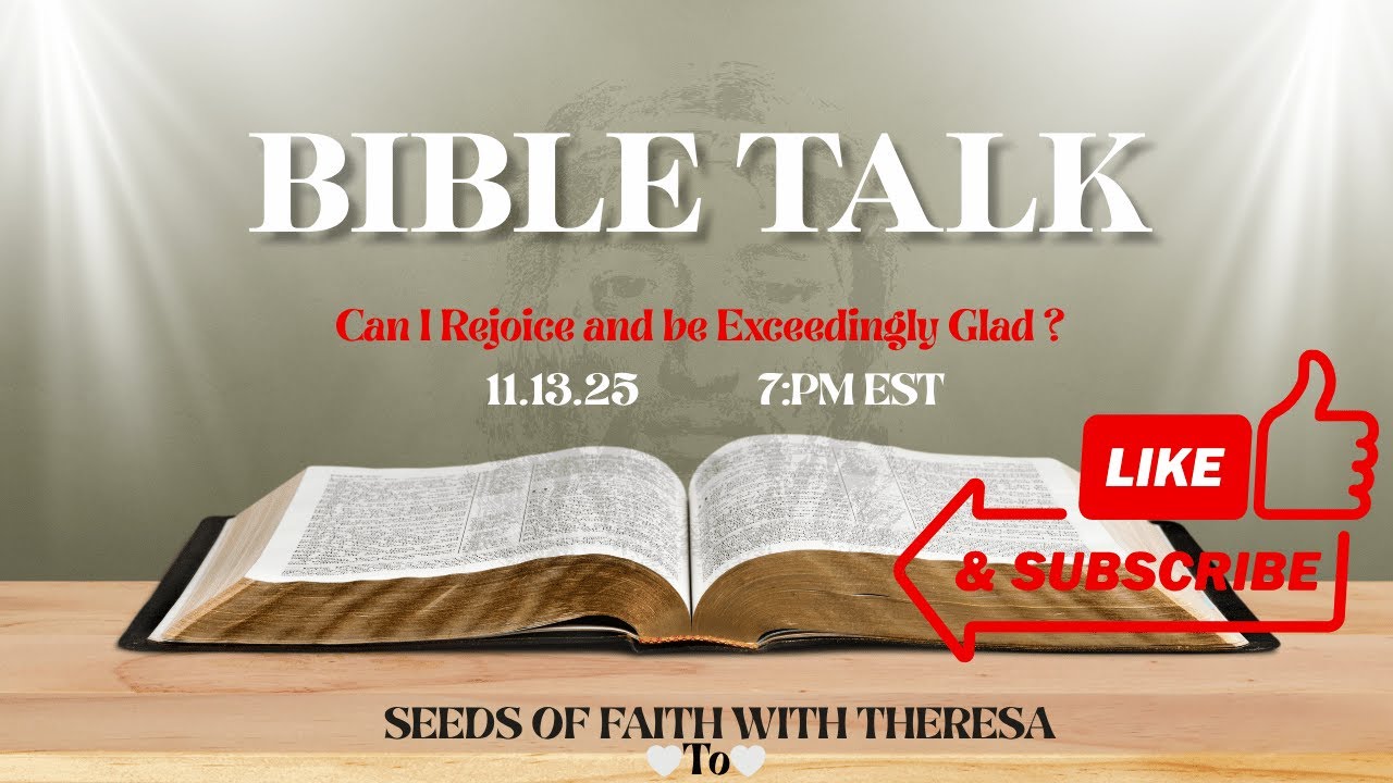 CAN I REJOICE AND BE EXCEEDINGLY GLAD? 