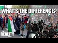 Propalestinian protesters are hamas