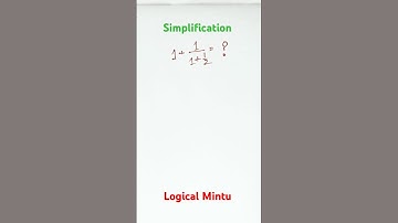 Simplification #maths #shortsvideo #mathstricks #shorts #logic #ntpc