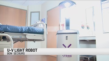 UV Light Robot kills COVID-19