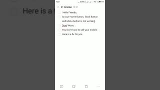 Android Redmi Back, Home and Menu Button Fixed. screenshot 3