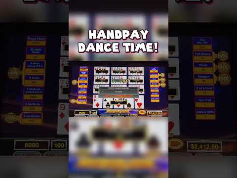 It's a $1,500+ handpay dance kinda day! 🤑  #videopoker #casinos