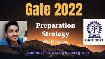 Gate 2022 Preparation Strategy || How to Complete Syllabus on Time || Important Books || My Mistakes