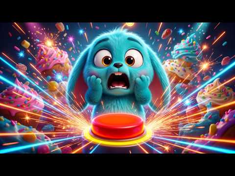 DON'T PUSH THE RED BUTTON! 😱🔴 | Ziggy's Crazy Slapstick Adventure (3D Cartoon)