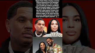 ​Divorce fight over Gates' millions.​​#KevinGates#DrekaGates#ChildSupportBattle#SpousalSupport#