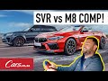 Drag race! BMW M8 Competition vs Range Rover Sport SVR - standing and rolling start