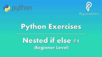 Python Exercises | Nested If-Else Statements (Beginner)