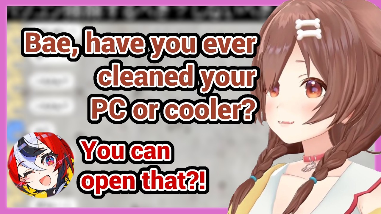 Korone Actually Exposes Bae, She NEVER Cleaned Her PC or Even Her AC?!