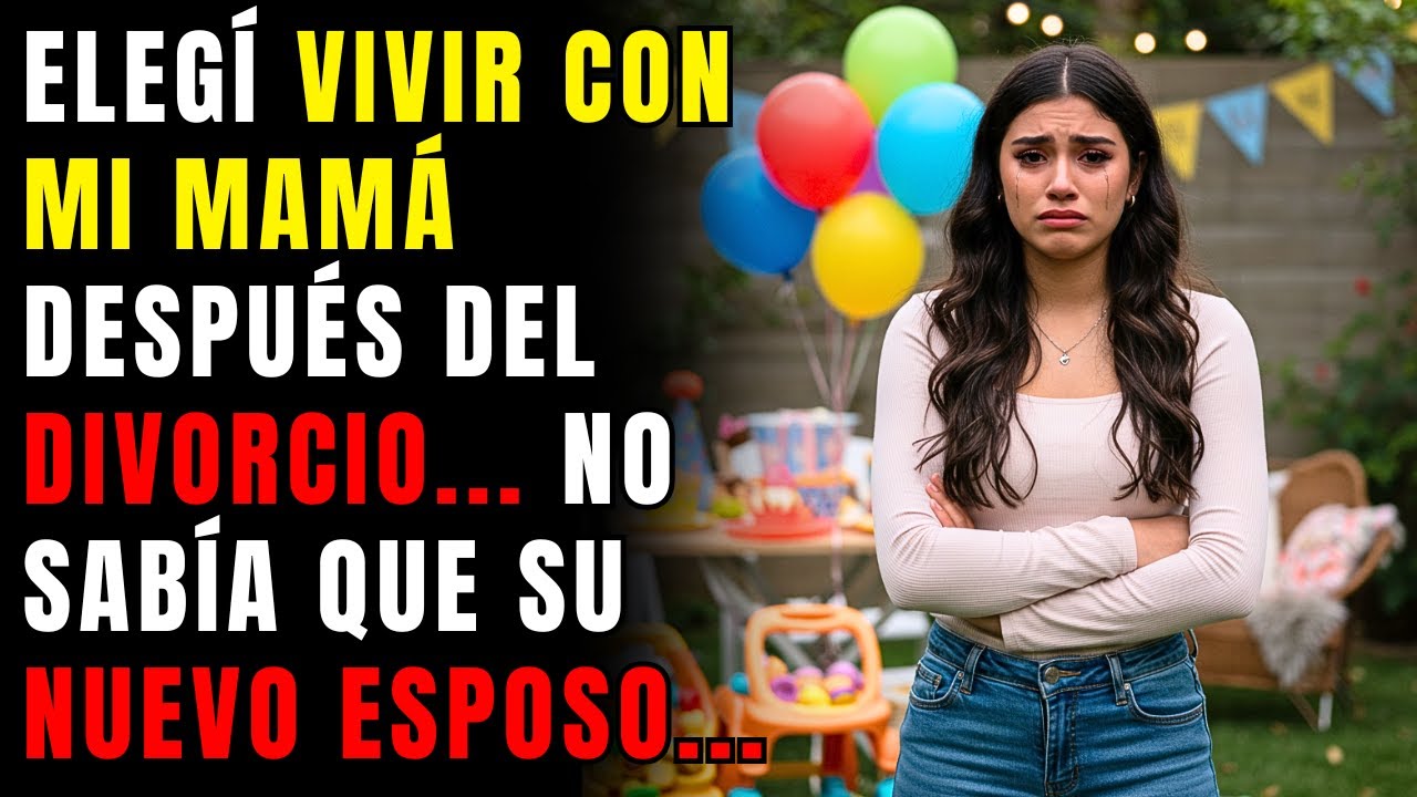 Elegí vivir con mi MAMÁ después del DIVORCIO... No sabía que su nuevo esposo me iba a levantar...