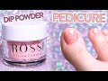 How to Use Dip Powder for PEDICURE 😍