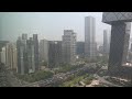 LIVE: Beijing skyline as Trump arrrives in China for a state visit