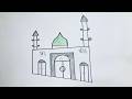 The Beauty of Islamic Architecture – Pencil Mosque Drawing