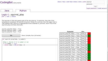 Codingbat - squirrel_play (Python)