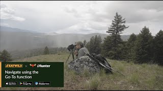 Navigating with the iHunter app