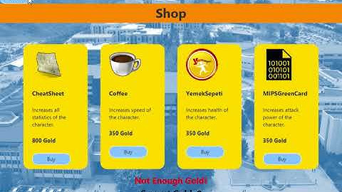 A day in Bilkent ( First Iteration Demo ) Bilkent University CS319