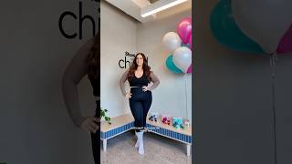 Those Pilates Squats Were No Joke 😭🧘🏼♀️ #plussize #plussizefitness #workout #sharkhome