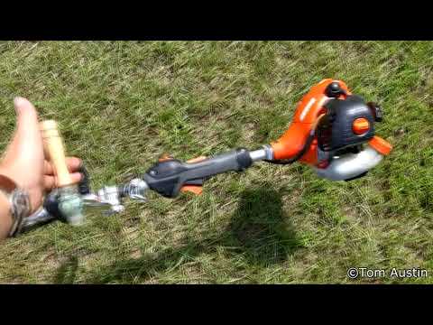 Building a Makeshift Handlebar for Brushcutter/Weedeater - YouTube