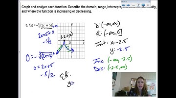 2.1 Power and Radical Functions PreCalc 2017