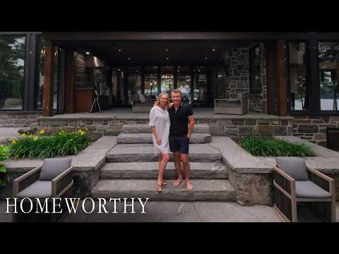 Inside the Muskoka Home of Shark Tank’s Robert Herjavec & DWTS’s Kym Johnson | House Tour
