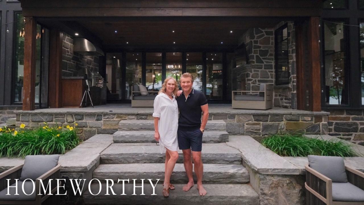 Inside the Muskoka Home of Shark Tank’s Robert Herjavec & DWTS’s Kym Johnson | House Tour
