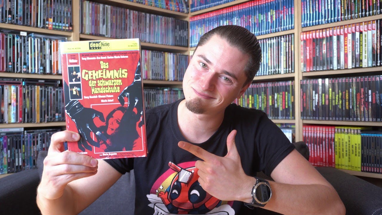 DAS GEHEIMNIS DER SCHWARZEN HANDSCHUHE (DT Retro VHS Blu-ray) / Playzockers  Blu-ray Check Nr. 544