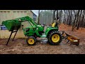 John Deere 3025E Tractor & 300E Loader Review 🚜