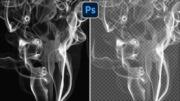 How to Create Transparent Smoke in Photoshop | Remove Smoke Background