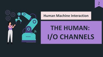 HMI #2 - The Human: Input/ Output (I/O) Channels | Human Memory  | HMI | Be The Best | BTB