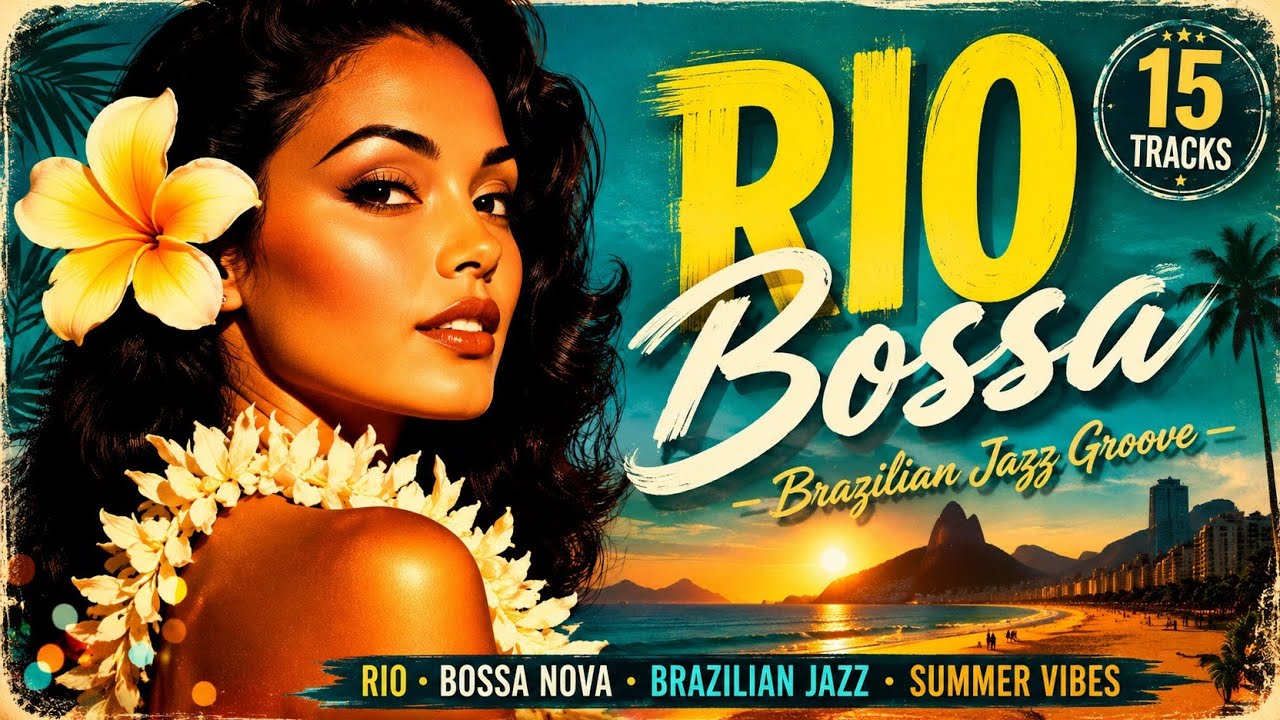 Rio Bossa Nova Mix 🌴 Brazilian Jazz Café Music | Relaxing Study & Chill ...