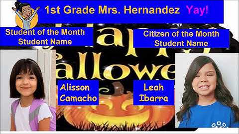 Dool Elementary October SOTM 2021