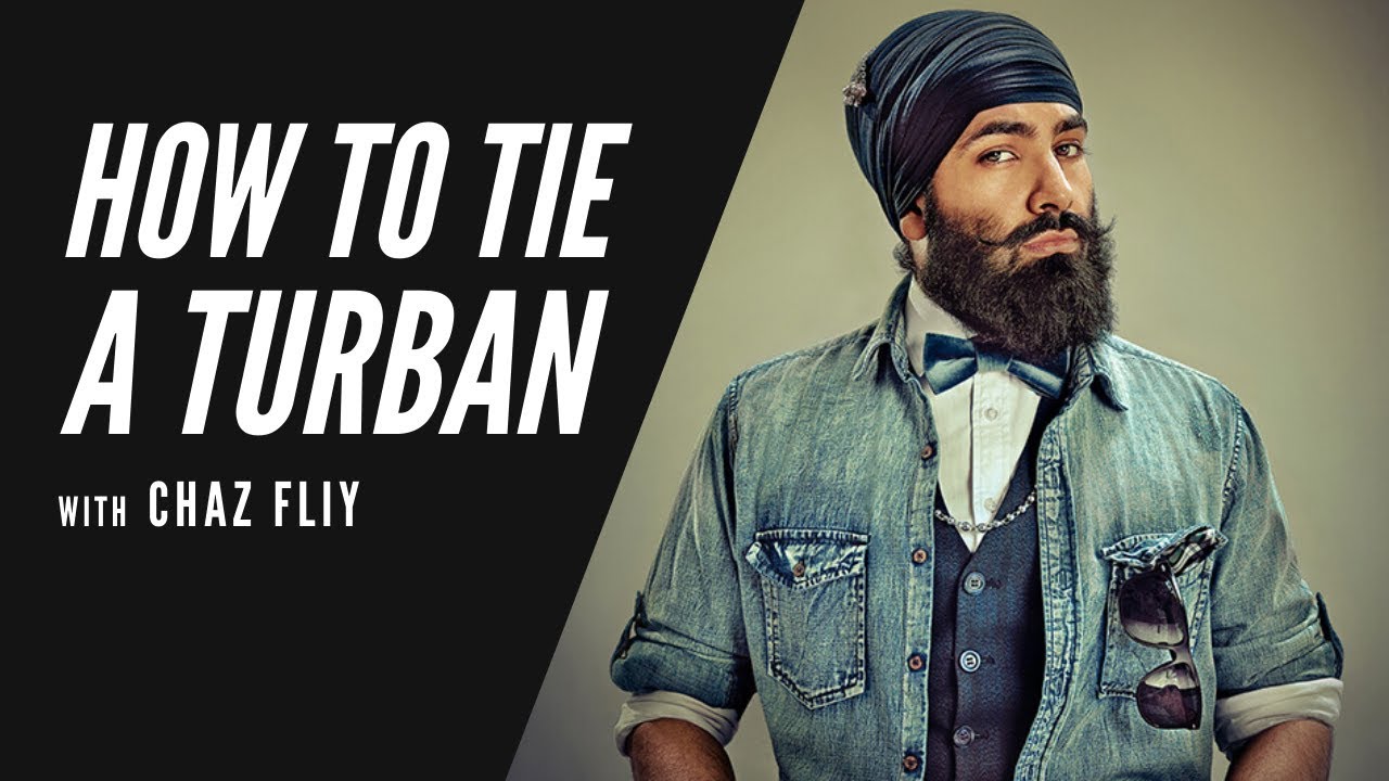 HOW TO TIE A TURBAN YouTube