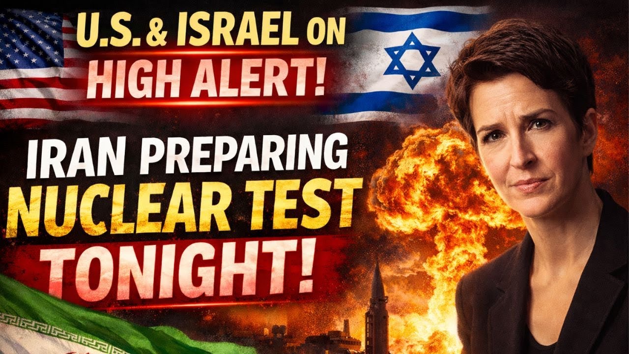 US & Israel on HIGH ALERT — Iran Preparing Nucl*ar Test TONIGHT!