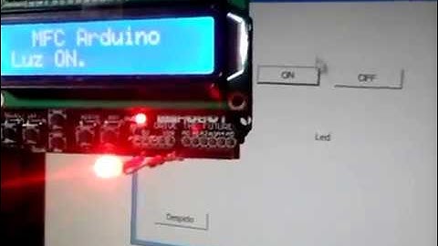 Encender y apagar un Led con MFC C++ / Turning on and off a Led with MFC C ++