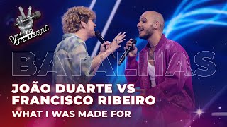 João Duarte vs Francisco Ribeiro | Batalhas | The Voice Portugal