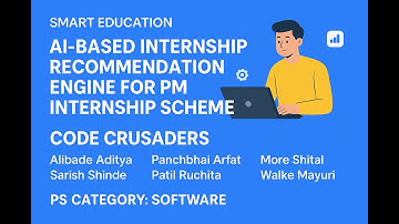 SIH 2025 ( SIH25034 AI-Based Internship Recommendation Engine for PM Internship Scheme ) Prototype