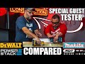 DeWalt PowerStack &amp; Makita 40V XGT Tools Compared (ONE IMPACT DRIVER GETS SMEESHED)