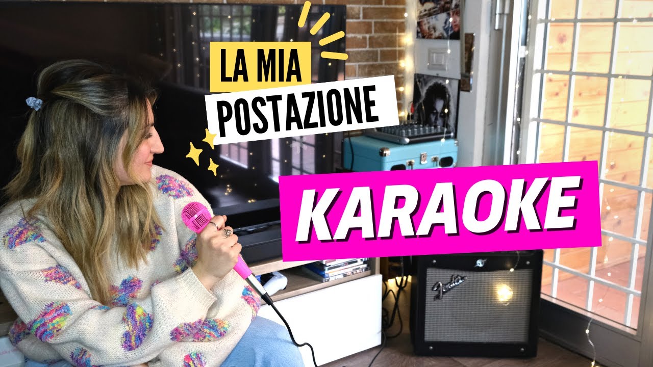 COME FACCIO IL KARAOKE A CASA - setup semplice e funzionale.