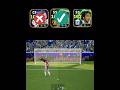 Penalty challenge #40- Bale🆚Rooney🆚Raul #efootball #football #shortsfeed #shorts