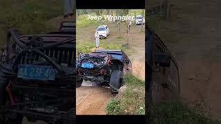 Land Rover Defender vs Jeep Wrangler PK Off-road #offroad #short